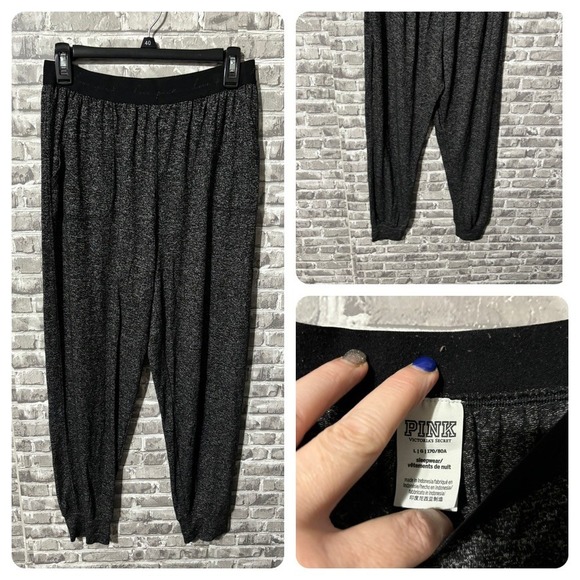 Pink Grey Sleepwear Pant - Picture 1 of 1